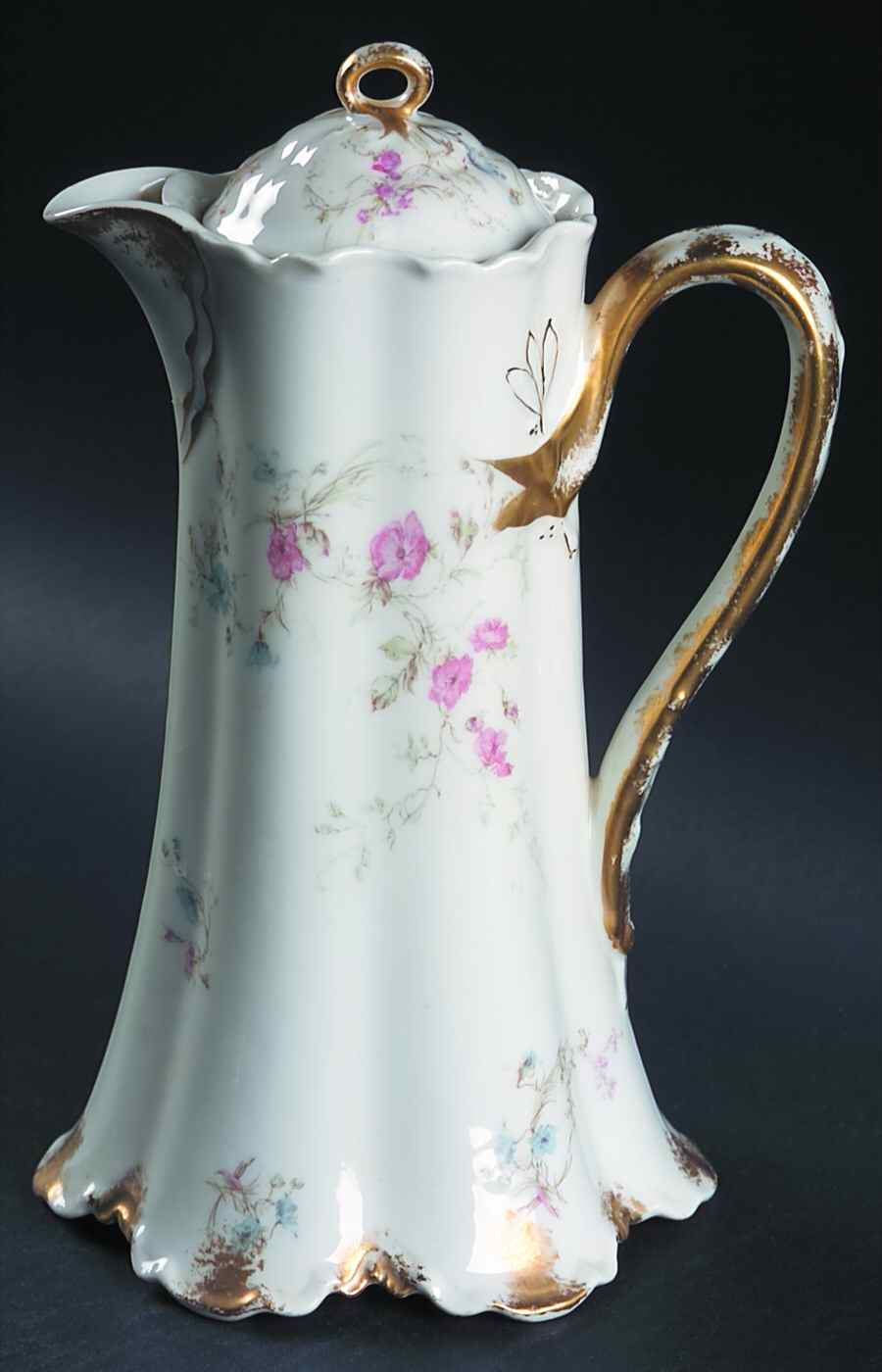 Schleiger 38 Chocolate Pot & Lid by Haviland-1