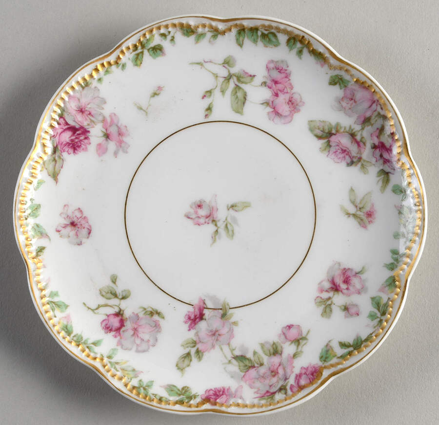 Schleiger 39A Coupe Bread & Butter Plate by Haviland-1