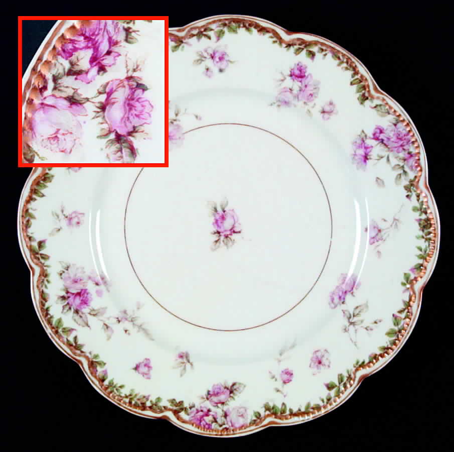 Schleiger 39A Dinner Plate by Haviland-1