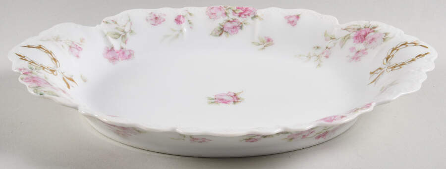 Schleiger 39C 11" Oval Serving Platter by Haviland-1