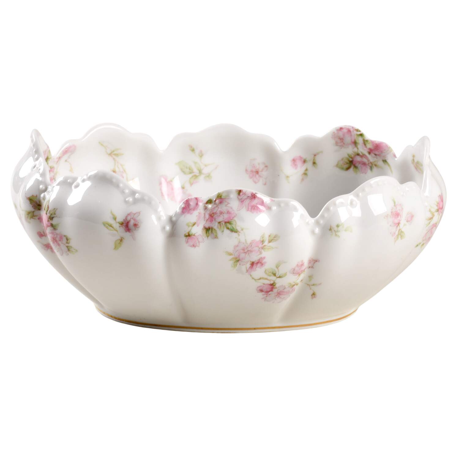 Schleiger 39C 8" Oval Vegetable Bowl by Haviland-1