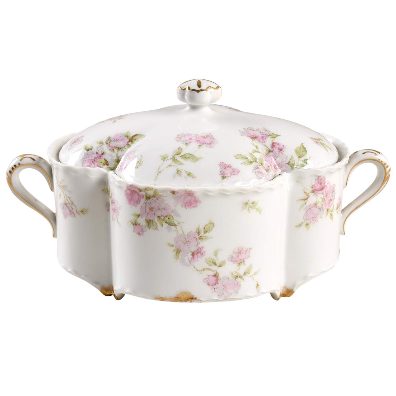 Schleiger 39C Oval Covered Vegetable by Haviland-1