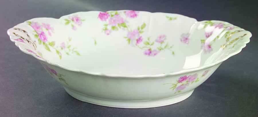 Schleiger 39C 10" Oval Vegetable Bowl by Haviland-1