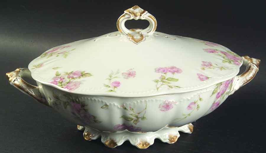 Schleiger 39C Round Covered Vegetable by Haviland-1