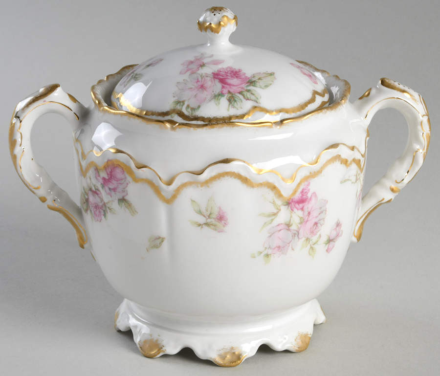 Schleiger 39D Sugar Bowl & Lid by Haviland-1