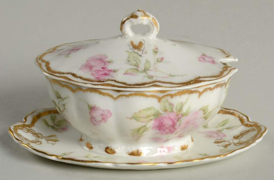 Schleiger 39D Mustard Jar & Lid by Haviland-1