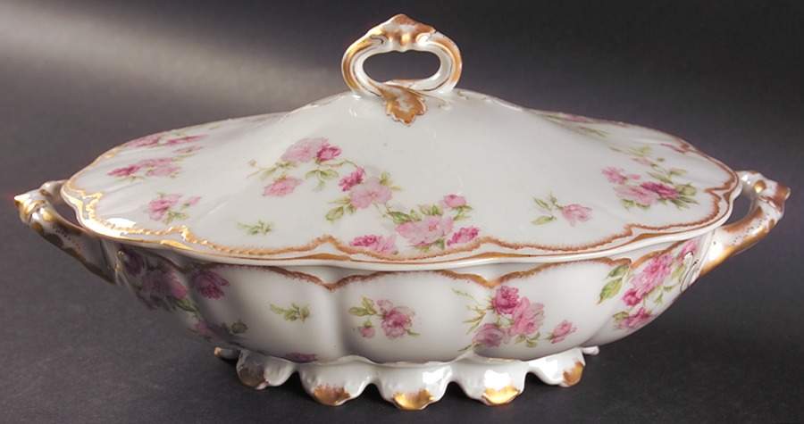 Schleiger 39D Oval Covered Vegetable by Haviland-1