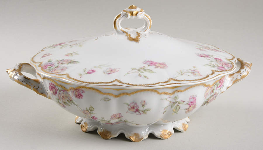 Schleiger 39E Round Covered Vegetable by Haviland-1