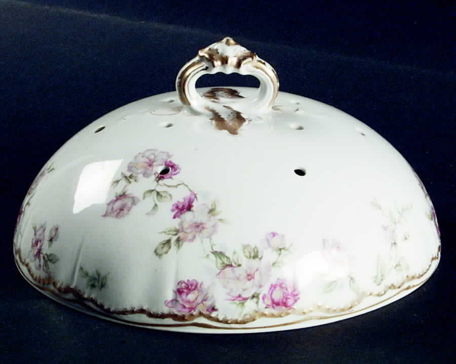 Schleiger 39E Lid for Pancake Dish by Haviland-1