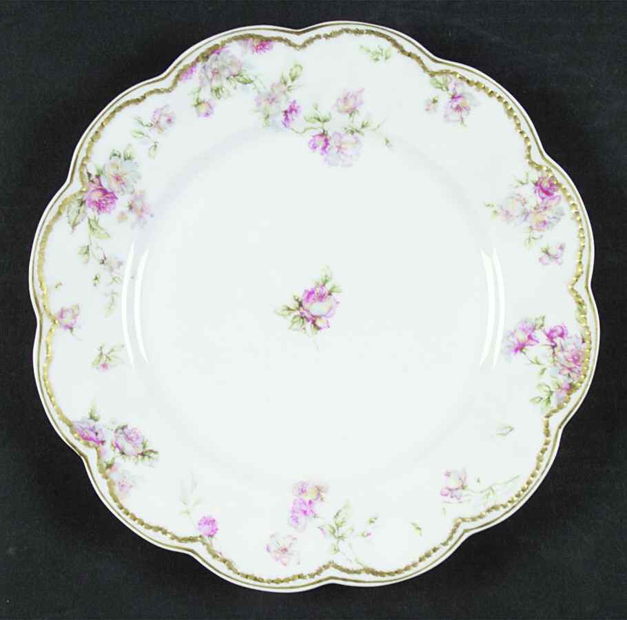 Schleiger 39E Dinner Plate by Haviland-1