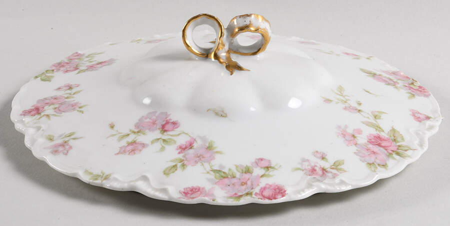 Schleiger 39F Lid for Round Vegetable by Haviland-1