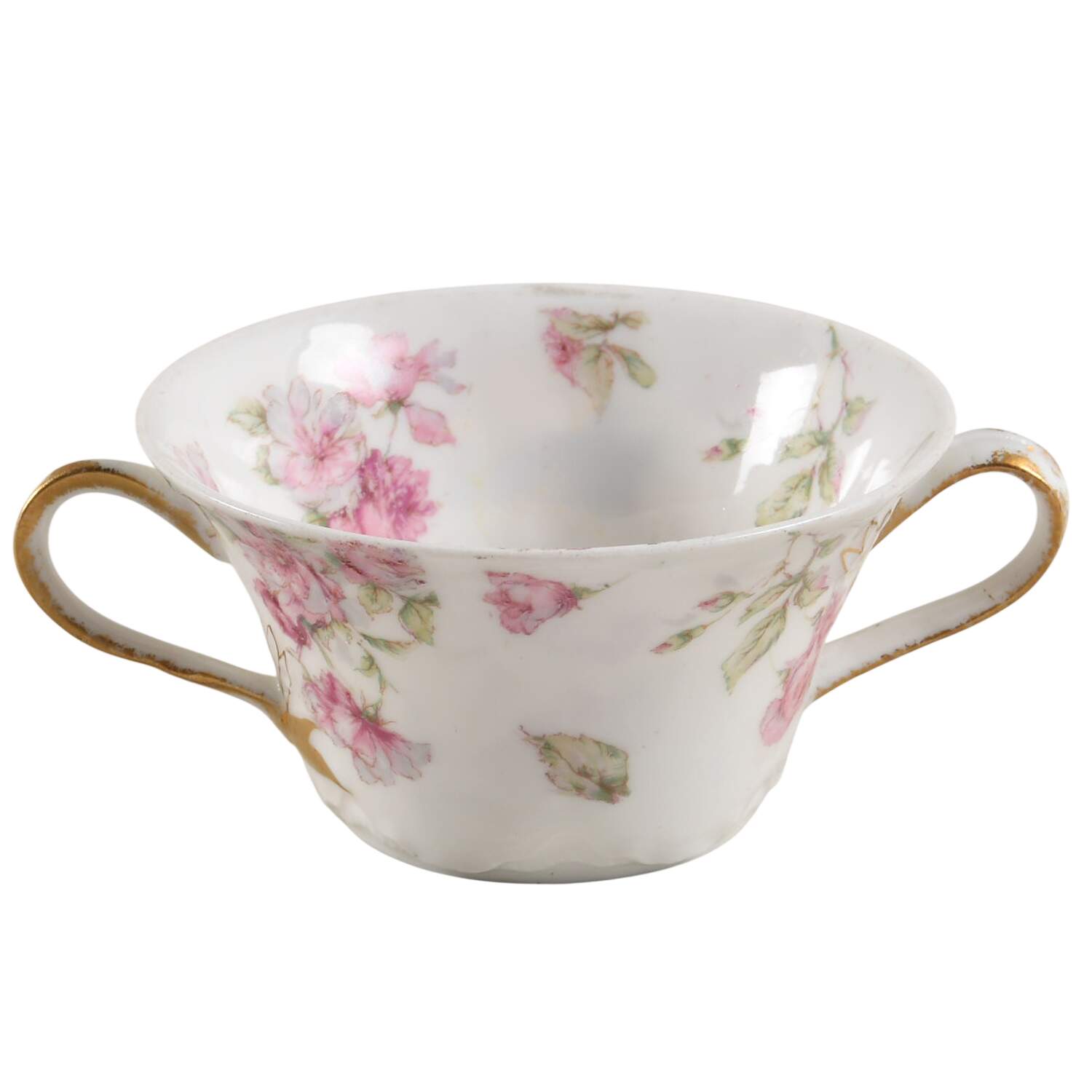 Schleiger 39F Bouillon Soup Bowl by Haviland-1