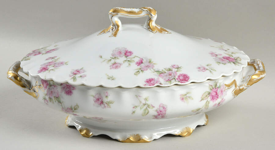 Schleiger 39G Oval Covered Vegetable by Haviland-1
