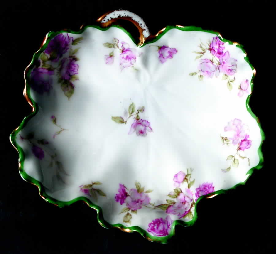 Schleiger 39H Small Leaf Dish by Haviland-1