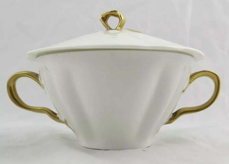 Schleiger 4 Flat Bouillon Cup by Haviland-1