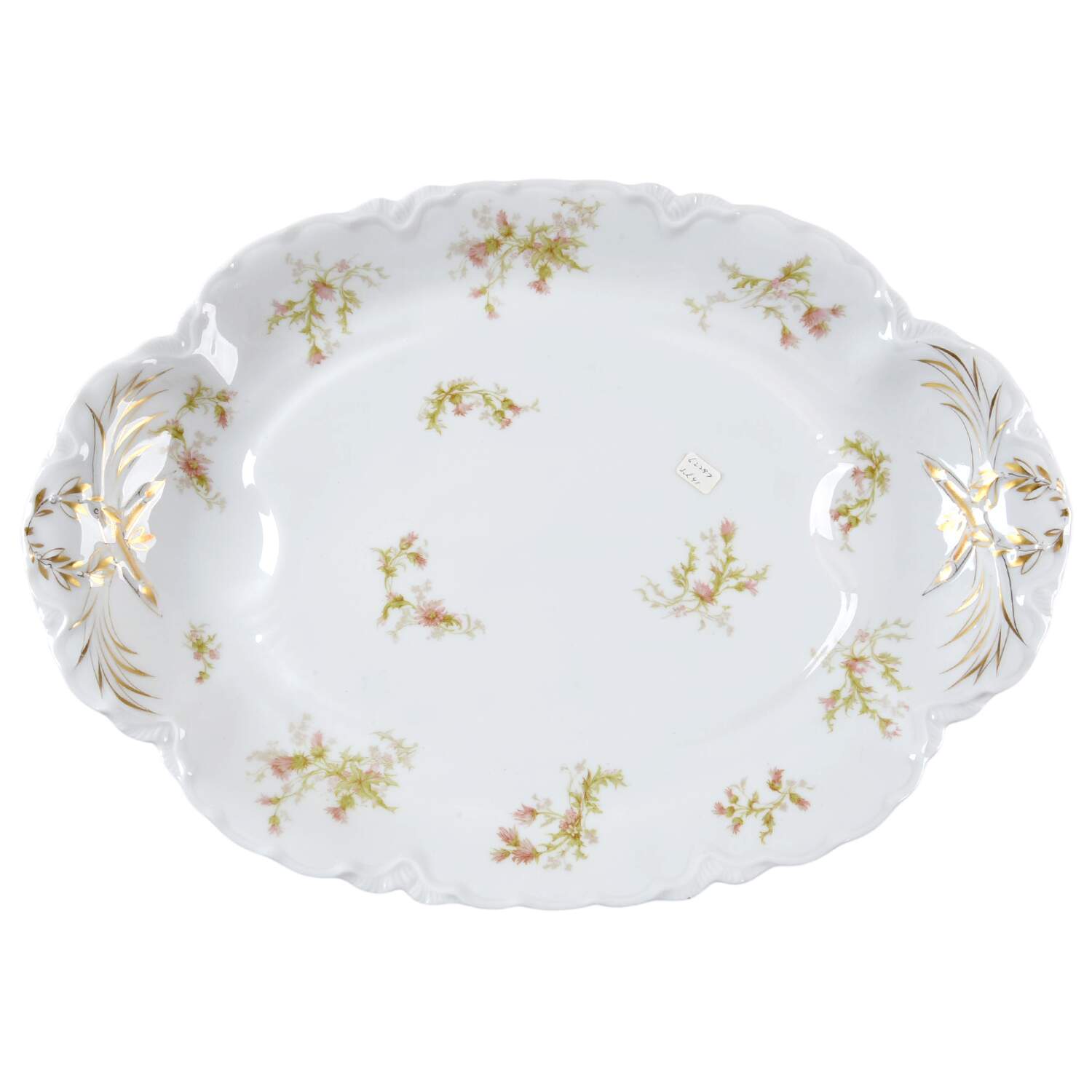 Schleiger 41 17" Oval Serving Platter by Haviland-1