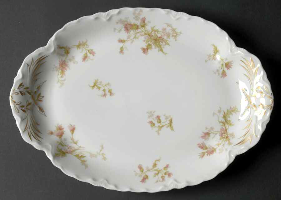 Schleiger 41 11" Oval Serving Platter by Haviland-1