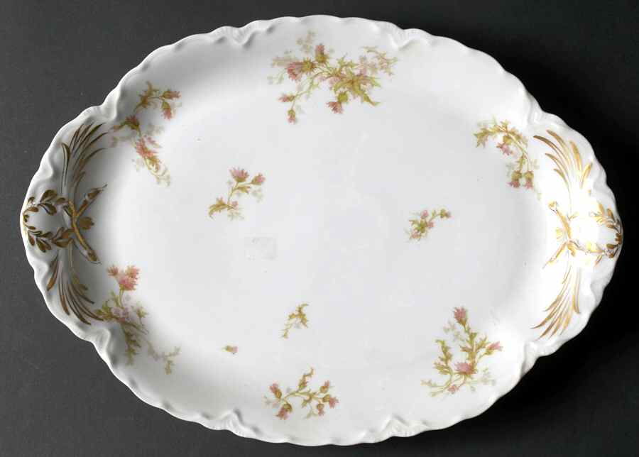 Schleiger 41 13" Oval Serving Platter by Haviland-1