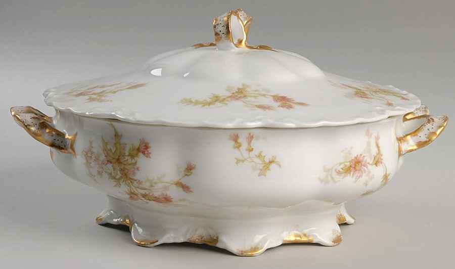 Schleiger 41 Round Covered Vegetable by Haviland-1