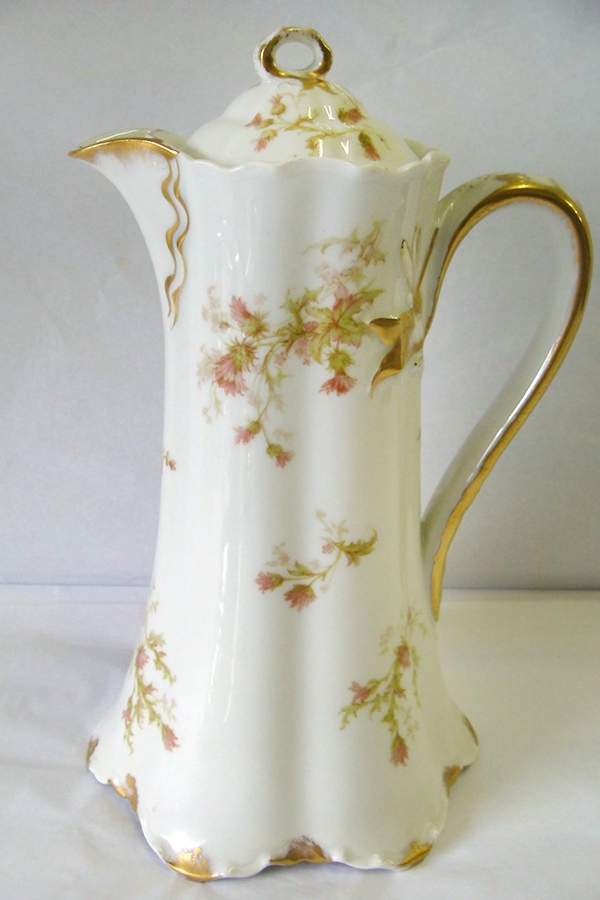 Schleiger 41 Chocolate Pot & Lid by Haviland-1
