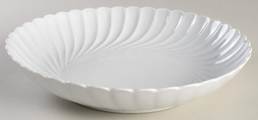 Schleiger 413 (Older, Pre 1950) 10" Large Salad Serving Bowl by Haviland-1