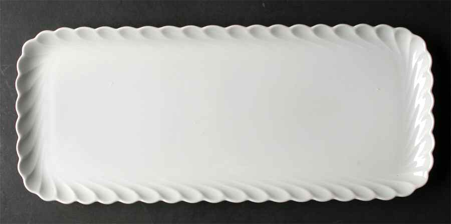 Schleiger 413 (Older, Pre 1950) Large Sandwich Tray by Haviland-1