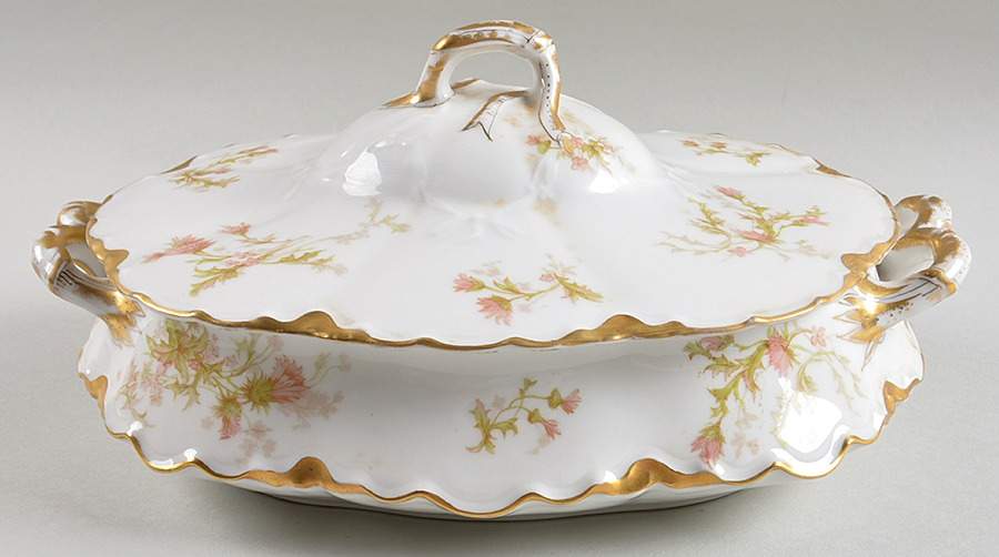 Schleiger 41C Oval Covered Vegetable by Haviland-1