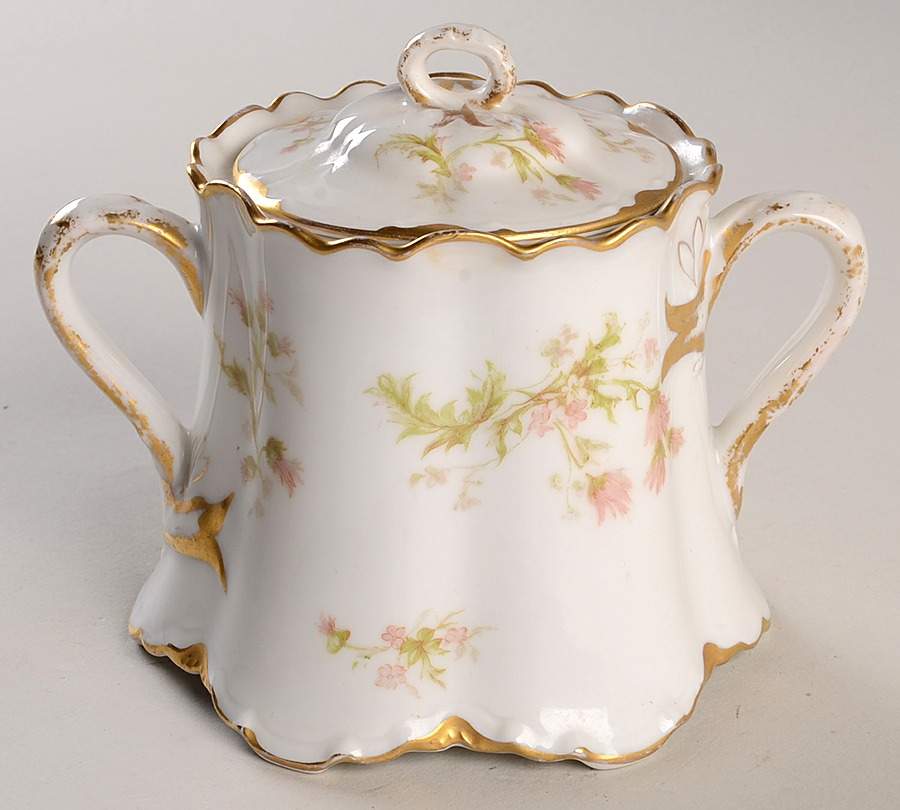 Schleiger 41C Sugar Bowl & Lid by Haviland-1