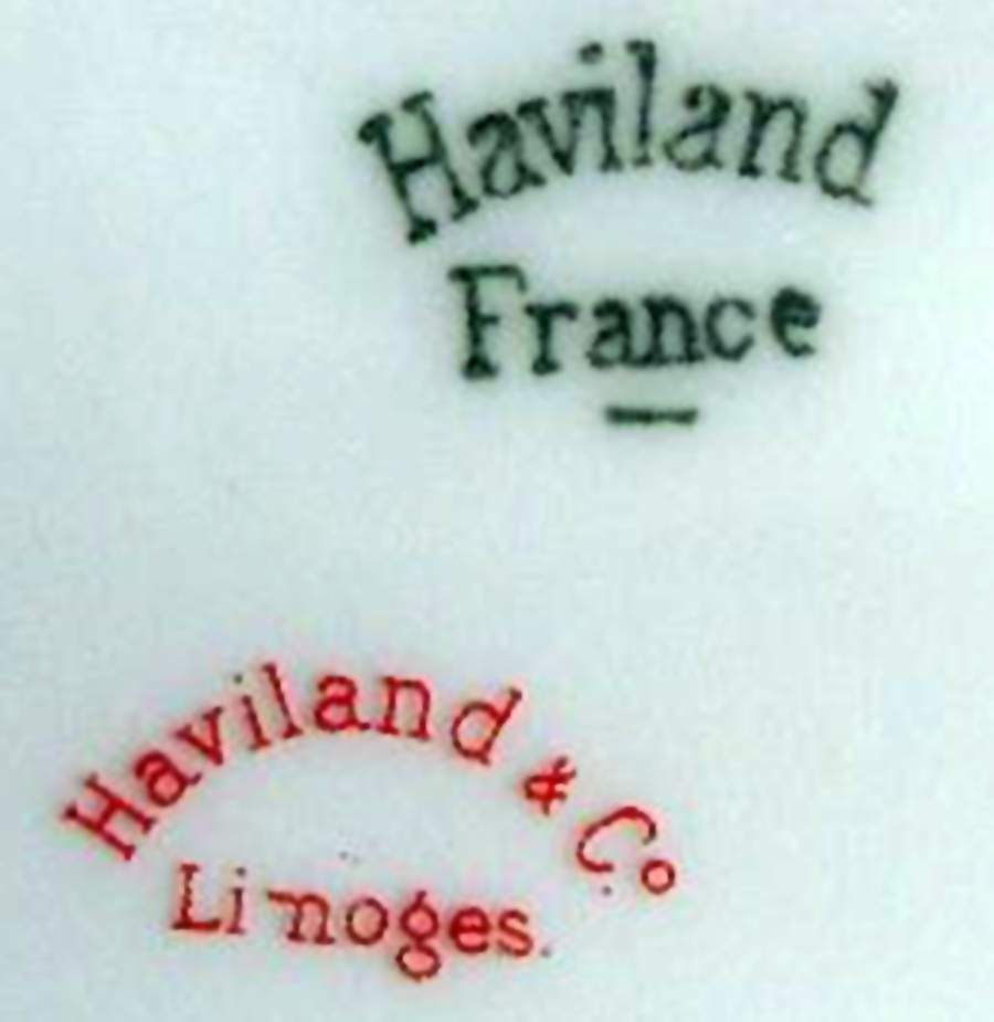 Schleiger 41d Dinner Plate by Haviland-1
