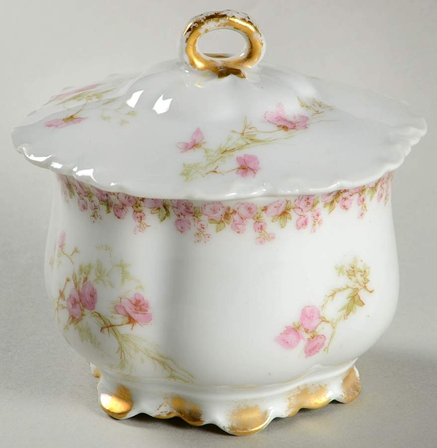 Schleiger 42 Sugar Bowl & Lid by Haviland-1