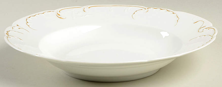 Schleiger 421 Large Rim Soup Bowl by Haviland-1