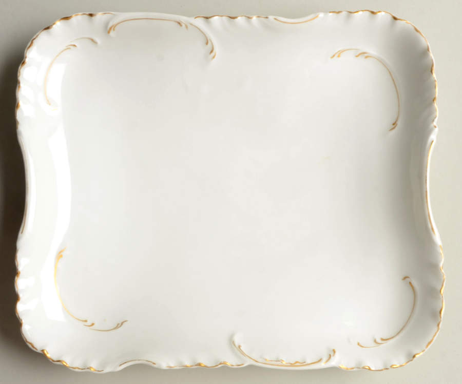 Schleiger 421 9" Rectangular Serving Platter by Haviland-1
