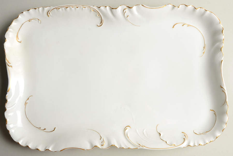 Schleiger 421 14" Rectangular Serving Platter by Haviland-1
