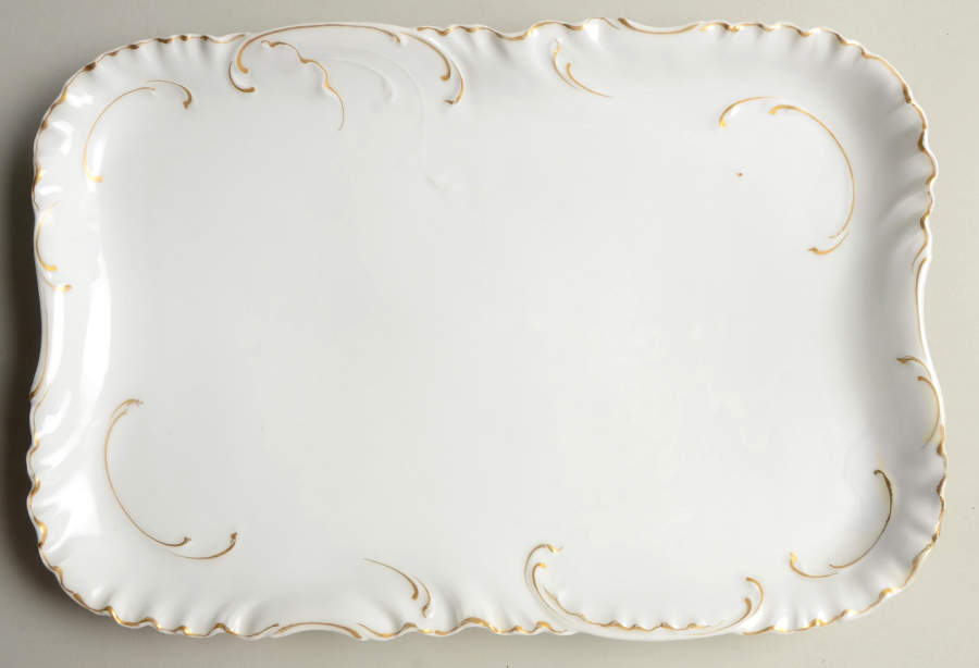 Schleiger 421 12" Rectangular Serving Platter by Haviland-1