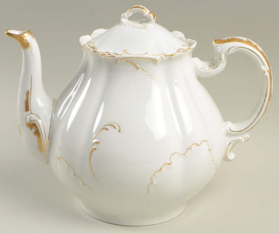 Schleiger 421 Teapot & Lid by Haviland-1