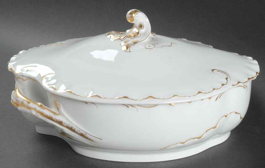 Schleiger 421 Oval Covered Vegetable by Haviland-1