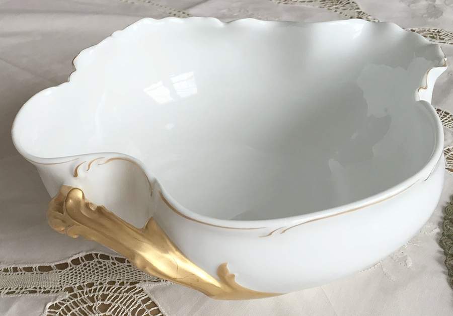 Schleiger 421 10" Large Salad Serving Bowl by Haviland-1