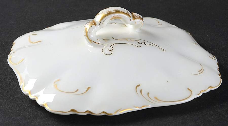 Schleiger 421 Lid for Butter Box by Haviland-1