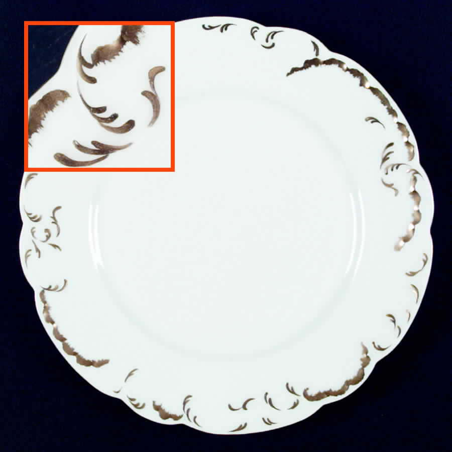 Schleiger 422 Dinner Plate by Haviland-1