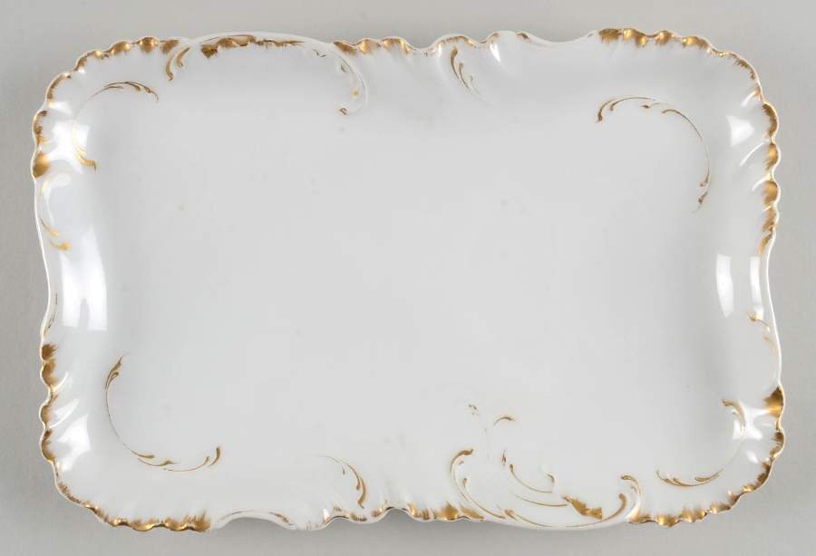 Schleiger 422 10" Rectangular Serving Platter by Haviland-1
