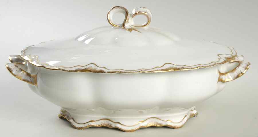 Schleiger 428 Oval Covered Vegetable by Haviland-1