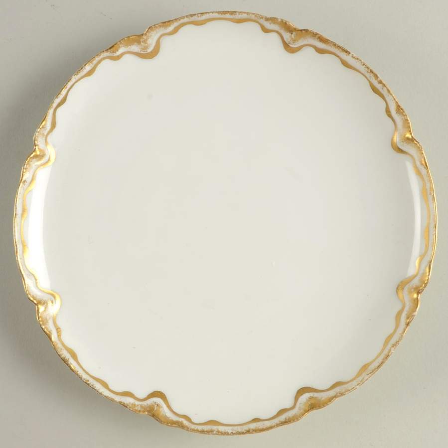 Schleiger 428 Coupe Salad Plate by Haviland-1