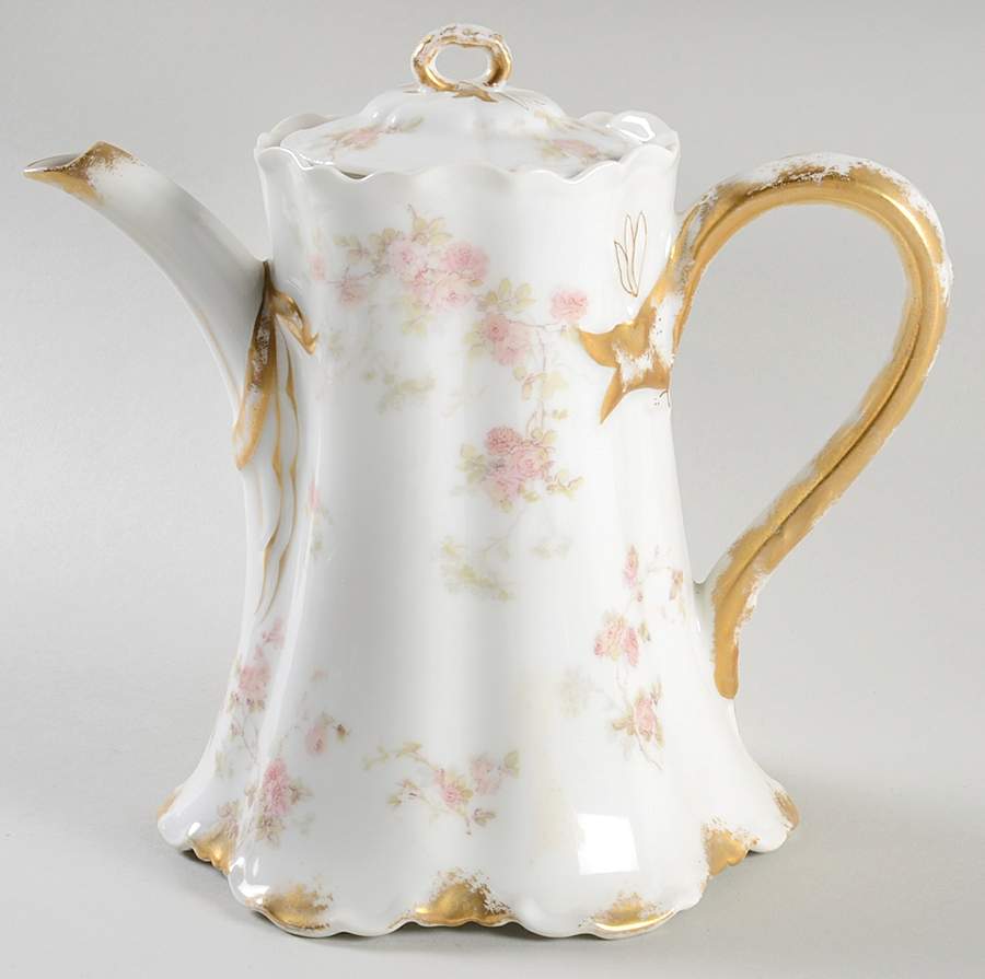 Schleiger 42A Small Teapot & Lid by Haviland-1