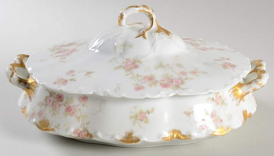 Schleiger 42A Oval Covered Vegetable by Haviland-1
