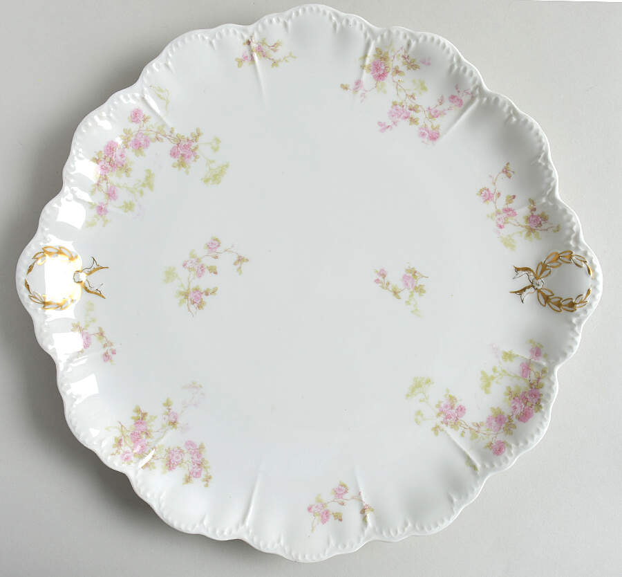 Schleiger 42E 13" Chop Plate (Round Platter) by Haviland-1