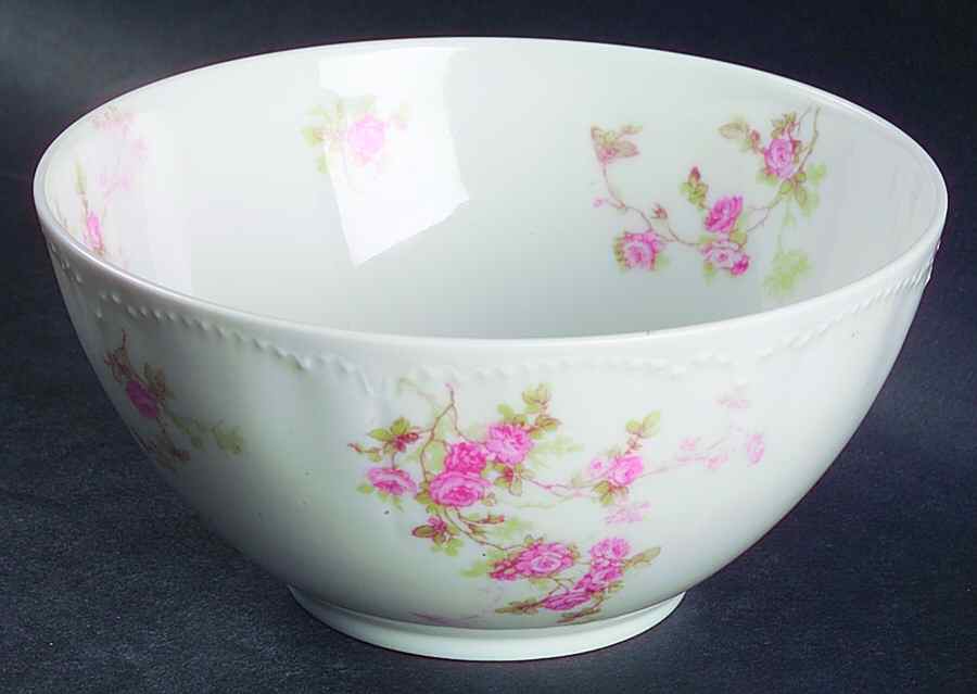 Schleiger 42E Cranberry Bowl by Haviland-1