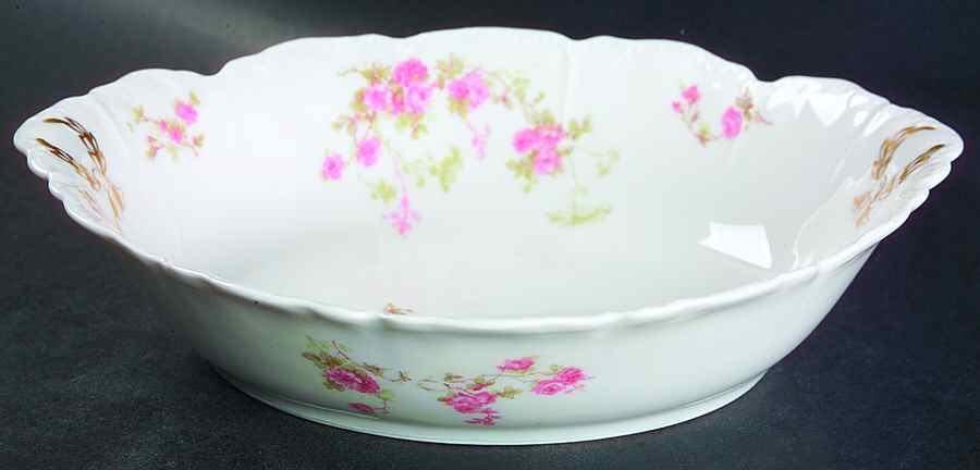 Schleiger 42E 9" Oval Vegetable Bowl by Haviland-1