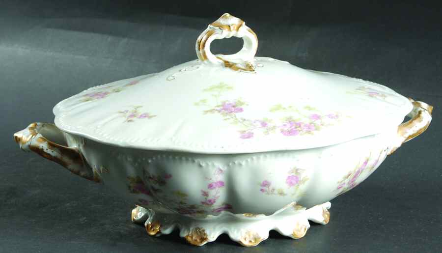 Schleiger 42E Round Covered Vegetable by Haviland-1