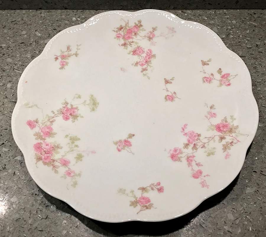 Schleiger 42E Coupe Luncheon Plate by Haviland-1