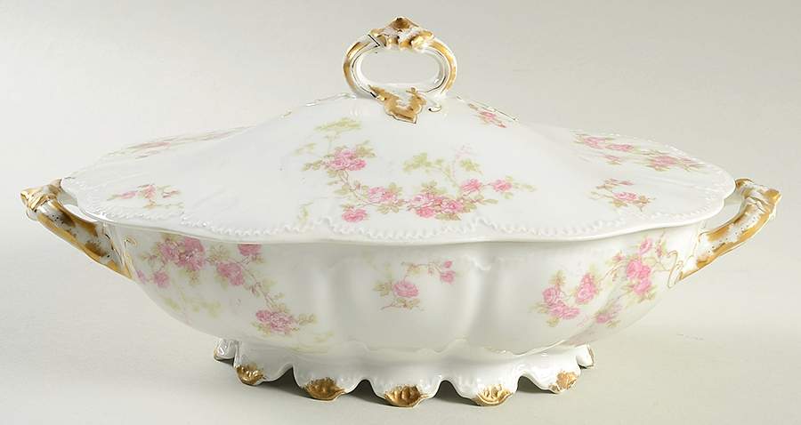 Schleiger 42E Oval Covered Vegetable by Haviland-1